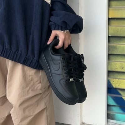 【現貨】NIKE AIR FORCE 1 TRIPLE BLACK 黑｜DD8959-001 CW2288-0011