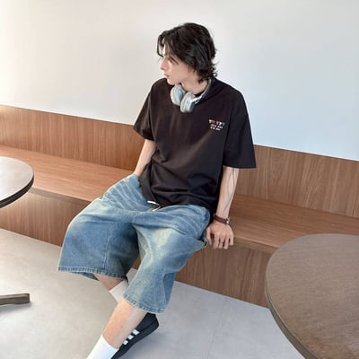 【現貨】HEART DREAMS三色愛心人印花短T4