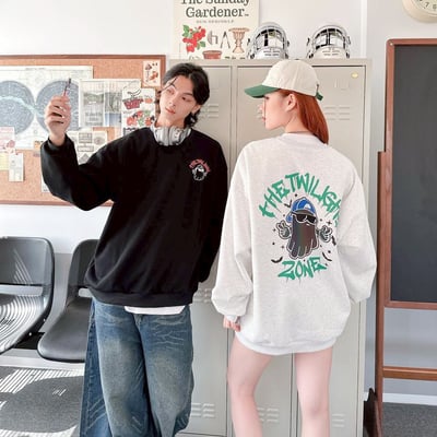 【現貨】墨鏡幽靈反光大學T2