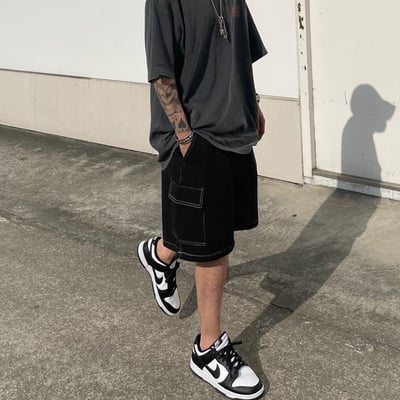 【現貨】 反車線工裝短褲4