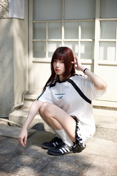 【現貨】BANG OUILUO拼接短T1