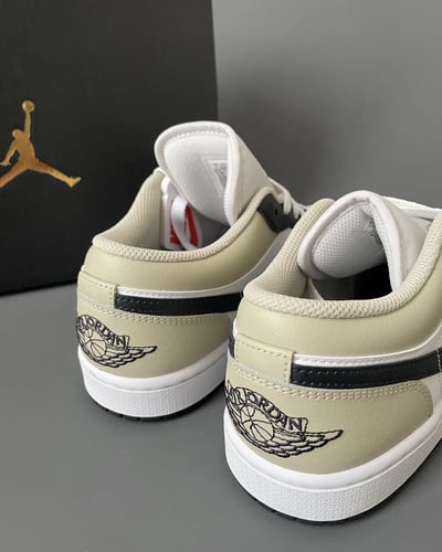 【現貨】Air Jordan 1 Low SE ”Black Toe Rattan“復古卡其｜553558-1536