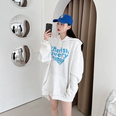 【廠商斷貨最後機會】Cherish every moment愛心英字印花帽T7