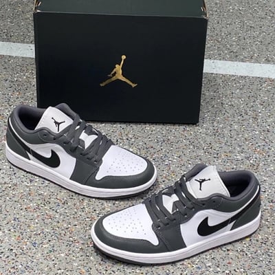 【現貨】Nike AJ1 Low 鐵灰｜553558-1522