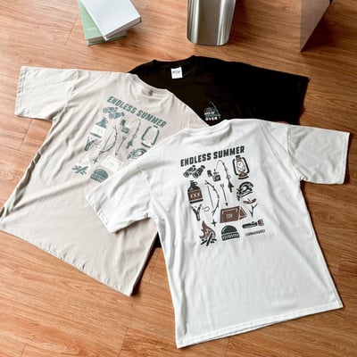 【現貨】endless summer野營工具短T11
