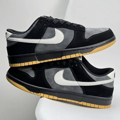 【現貨】Nike Dunk Low SE 黑灰生膠男鞋｜HQ1931-0015