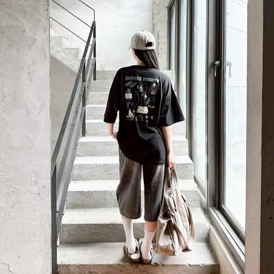 【現貨】endless summer野營工具短T7