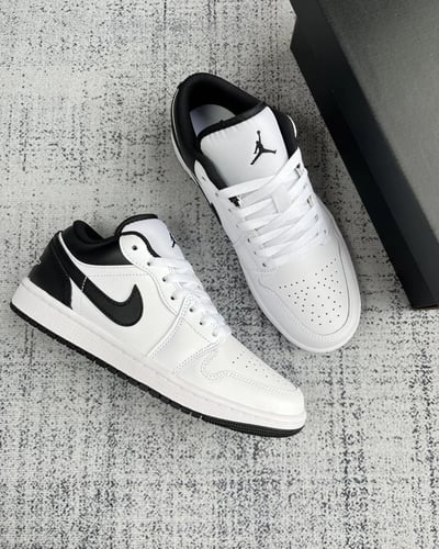 【現貨】NIKE AIR JORDAN 1 LOW 反轉熊貓 陰陽｜553558-1323