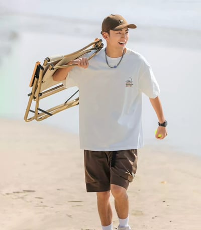 【現貨】endless summer野營工具短T3