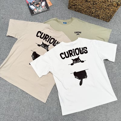 【現貨】CURIOUS貓咪印花短T10