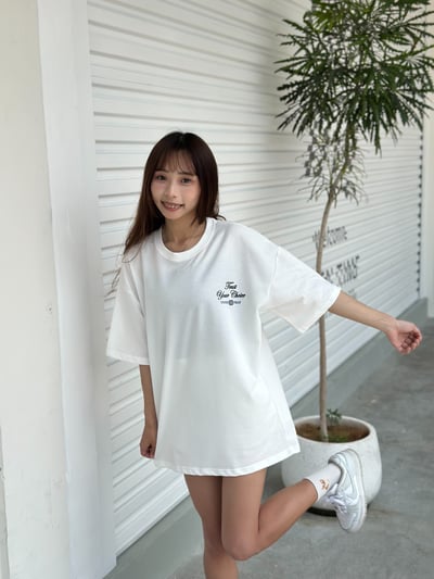 【現貨】Do What You Want 發泡草寫英字疊印短T3