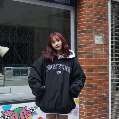 【現貨】NEW YORK 199X 美式復古刺繡風衣1