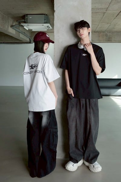 【現貨】SPACES圖標刺繡短T2