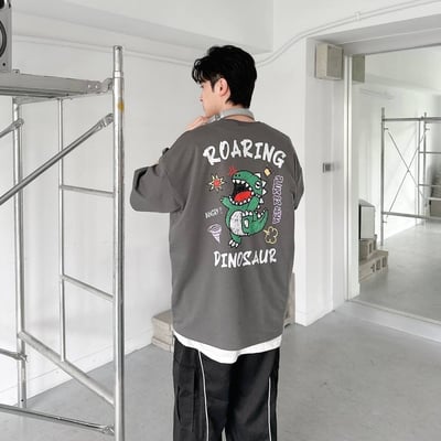 【現貨】ROARING恐龍塗鴉短T3