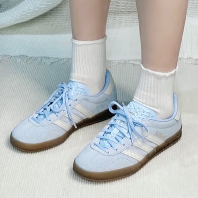 【現貨速發】ADIDAS GAZELLE INDOOR 雲朵藍 寶寶藍 淡水藍 德訓鞋｜JI27171