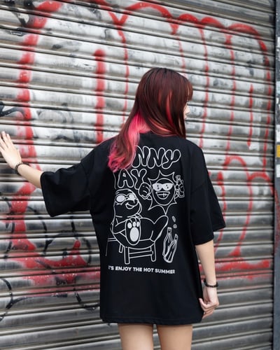 【現貨】SUNNY DAY日光浴狗狗印花短T3