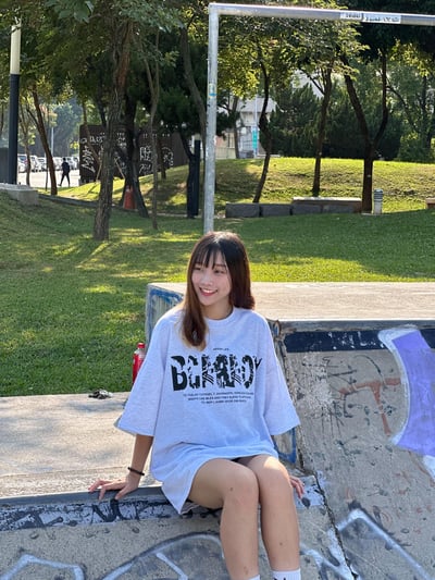 【現貨】城市爆裂英文字短T15