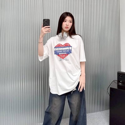 【現貨】愛心列車印花短T3