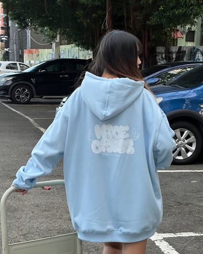 【現貨速發】Nice手勢牛奶絨帽T7