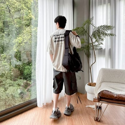 【現貨】Minimal印花短T5