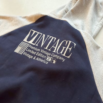 【現貨】VINTAGE撞色拼接連帽外套16