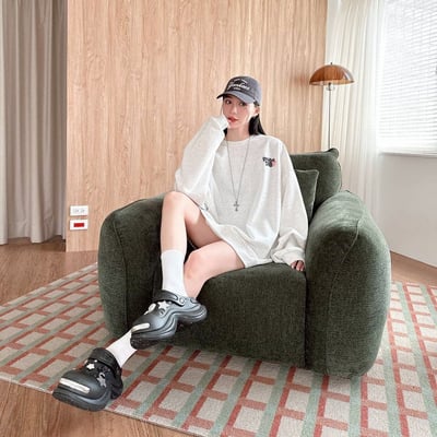 【現貨】SHiBA DAB柴犬塗鴉感大學T7