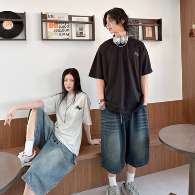 【現貨】dumbbell田鼠健身塗鴉感印花短T10