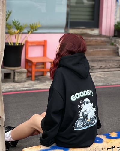 【現貨速發】小幽靈騎士牛奶絨帽T9