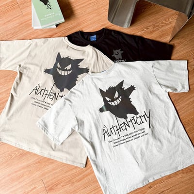 【現貨】AuTHENTICITY胖胖鬼反光炫彩短T14