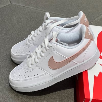 【限時折扣】NIKE W COURT VISION LO NN 女款 乾燥玫瑰｜DH3158-1027