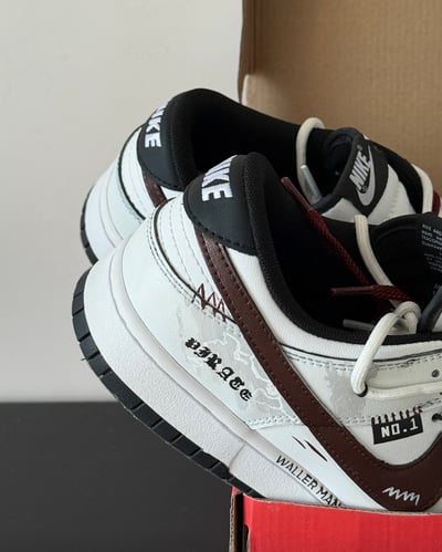 【訂製款】Nike Dunk Low 深紅暗碼4