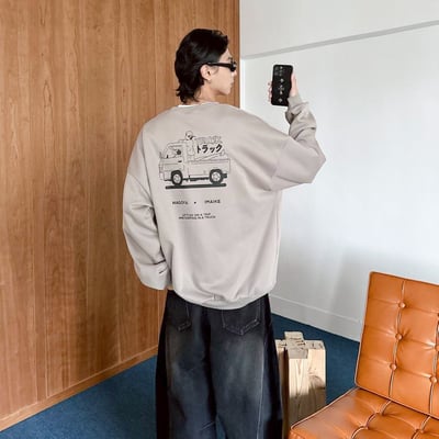 【現貨】TRUCK日本皮卡印花大學T8