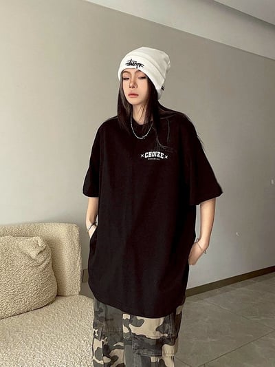 【SORONA® 涼感現貨】CHOIZE視覺錯位印花短T10