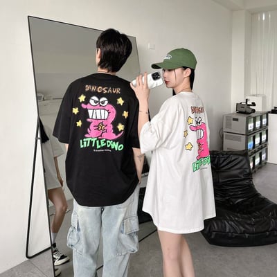 【現貨】鱷魚先生塗鴉感短T3