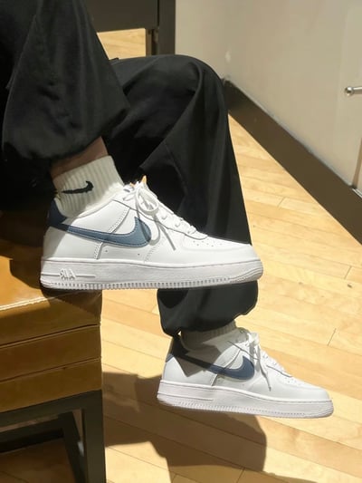 【現貨】Nike Air Force 1 GS 水藍藍勾｜FV5948-1213