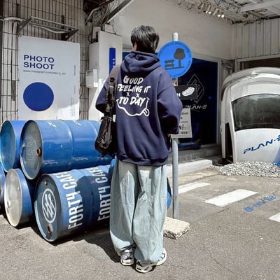 【現貨】GOOD FEELING IT TO DAY笑臉帽T2