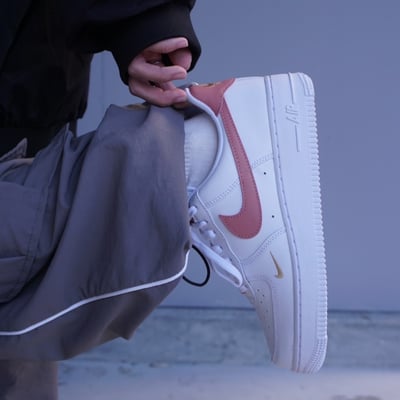 【現貨】Nike AF1 "Rust Pink" 白粉小金勾｜CZ0270-1034