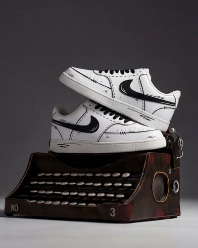 【訂製款】Nike Court Vision 1 墨界領域2