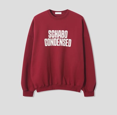 【預購】簡約字母印花牛奶絨大學T6