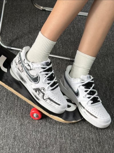 【訂製款】Nike Court Vision Low 墨幻戰影4