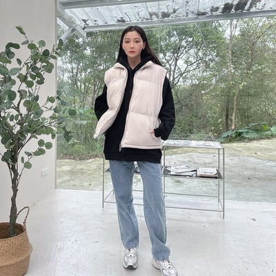 【僅此一批!優惠售完為止🔥】立領鋪棉麵包背心11