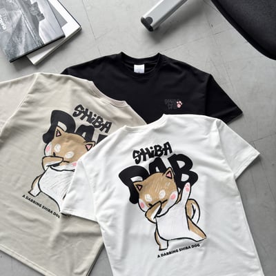 【現貨】SHiBA柴犬手繪短T14
