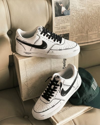 【訂製款】Nike Court Vision 1 墨界領域7