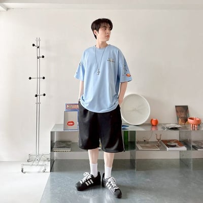 【現貨】Space 太空貓印花短T13