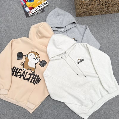 【現貨】HEALTH舉重柴犬印花帽T10