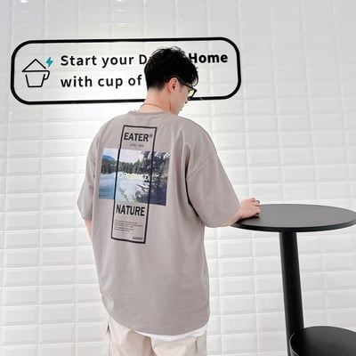 【現貨】EATER風景照片短T6