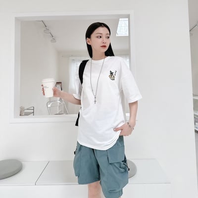 【現貨】日系柚子貓果汁短T3