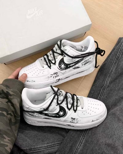 【訂製款】Nike Air Force 1 塗鴉星魂5