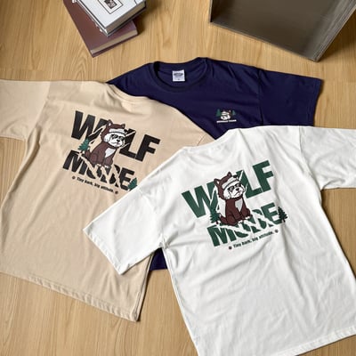 WOLF MODE狼皮馬爾濟斯印花短T12