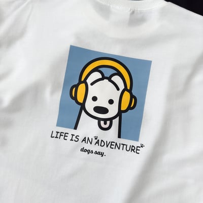 【現貨】耳機狗狗印花短T9